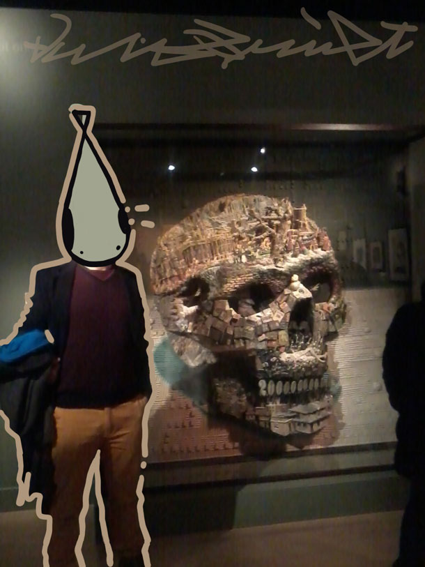 The Skull Series, number 8 of 12 del collettivo sudamericano Mondongo Collective 